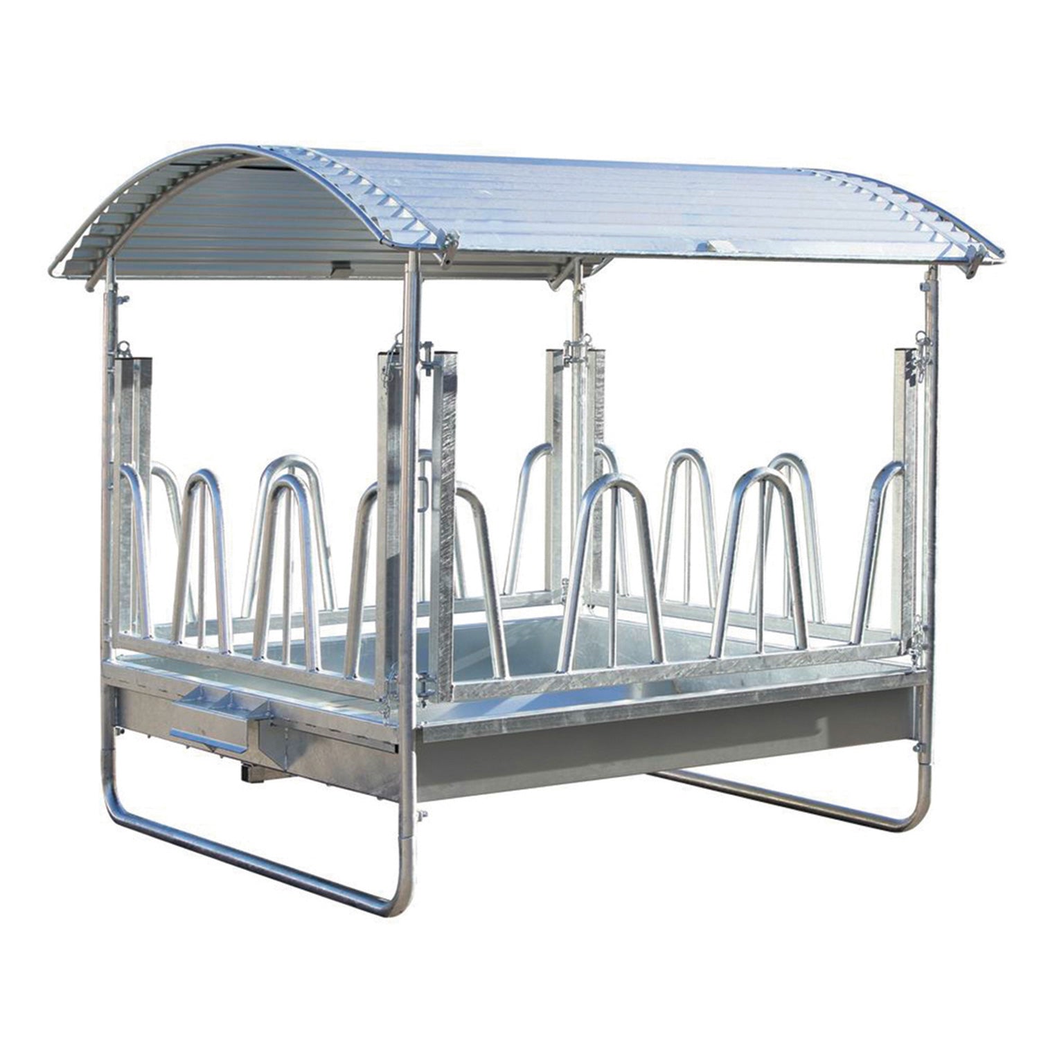 Eco-Palisadenfutterraufe 2x2m