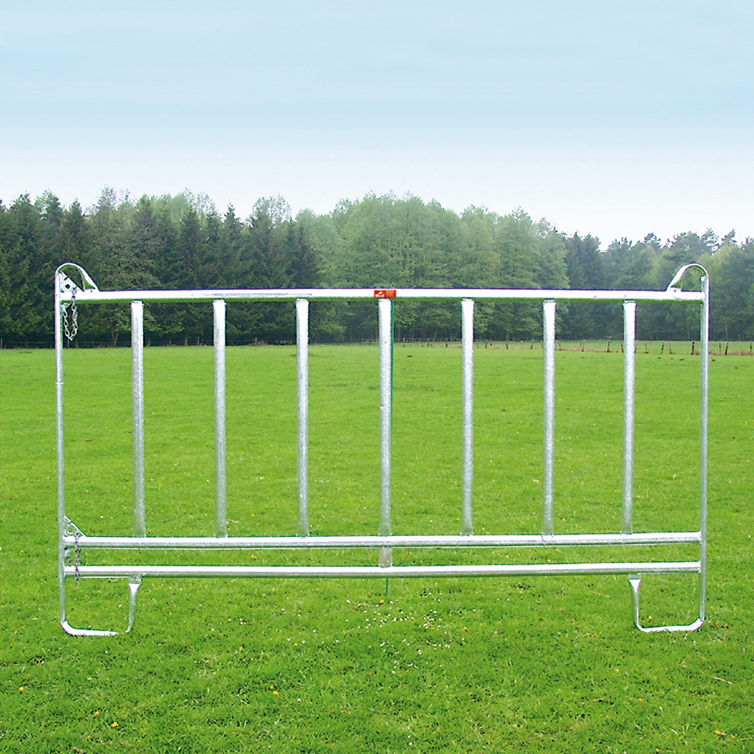 KettFix Zaunelement mit senkrechten Gittern 3,6m