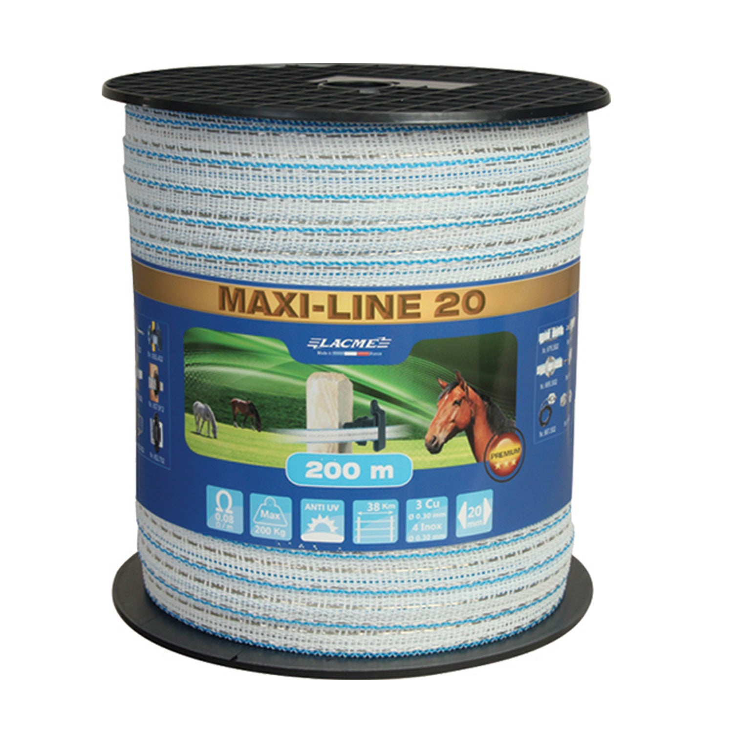 Maxi Line 20mm Breitband 200m