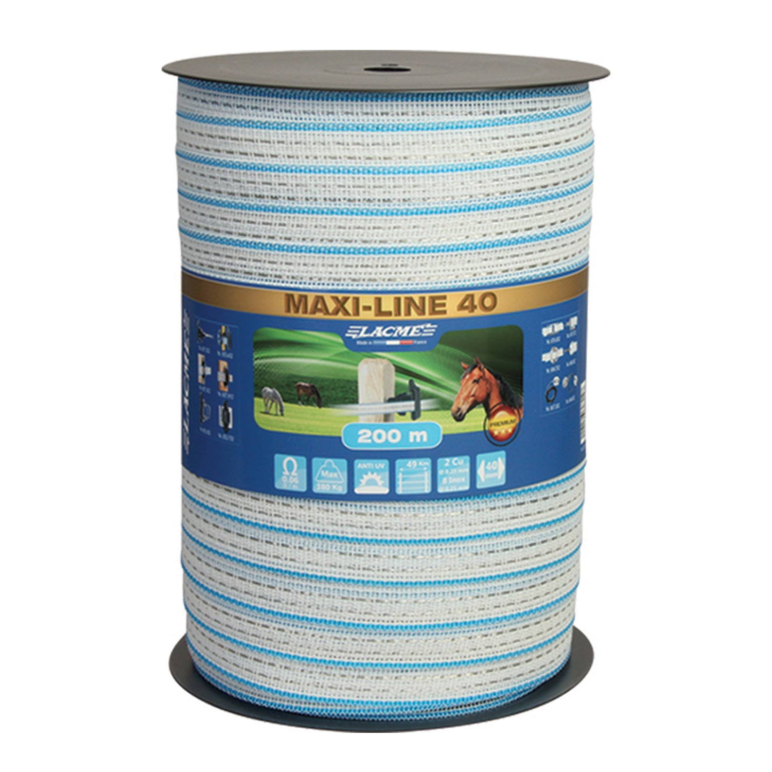 Maxi Line 40mm Breitband 200m