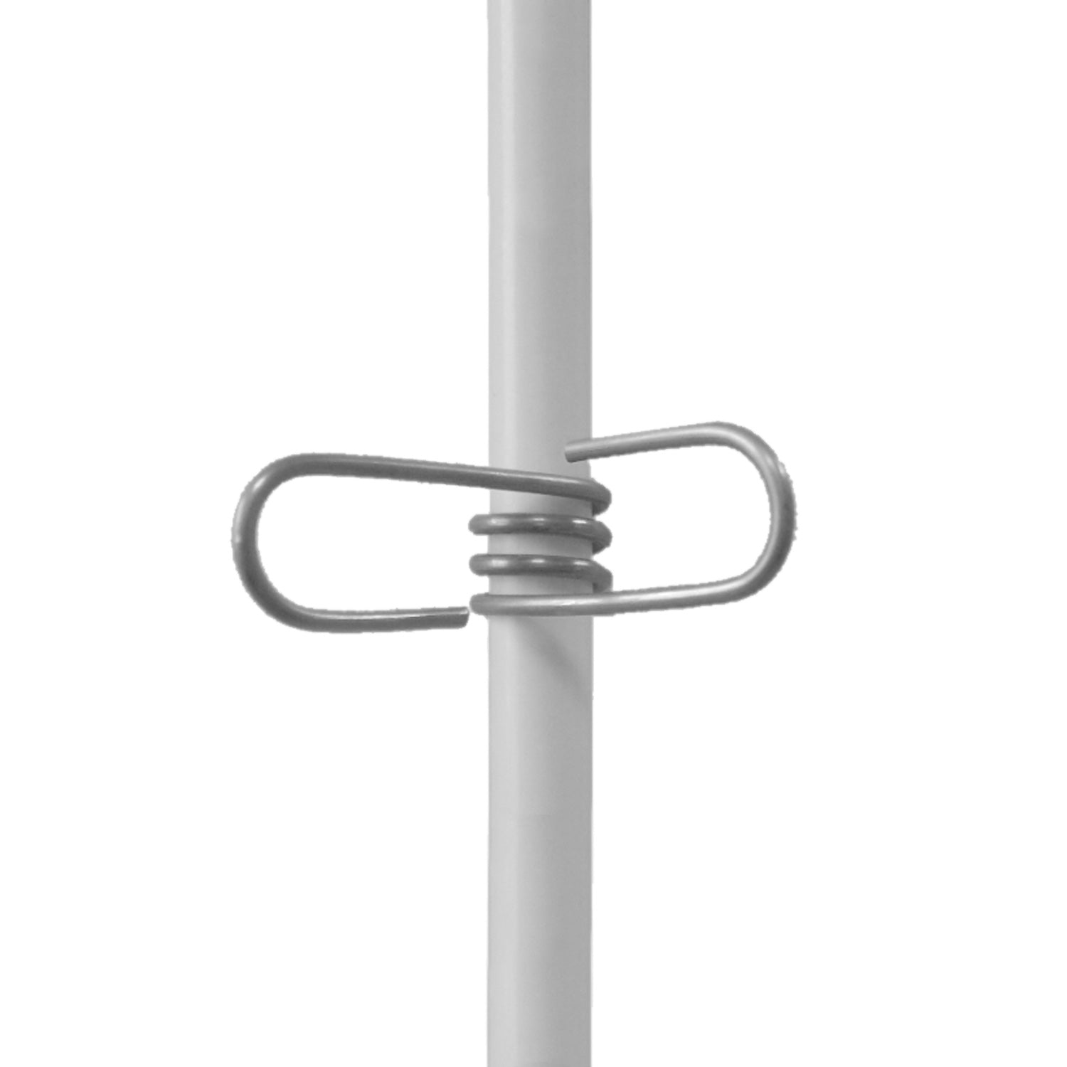 INOX Clip für FiberFlex Glasfiberpfahl 50 Stück