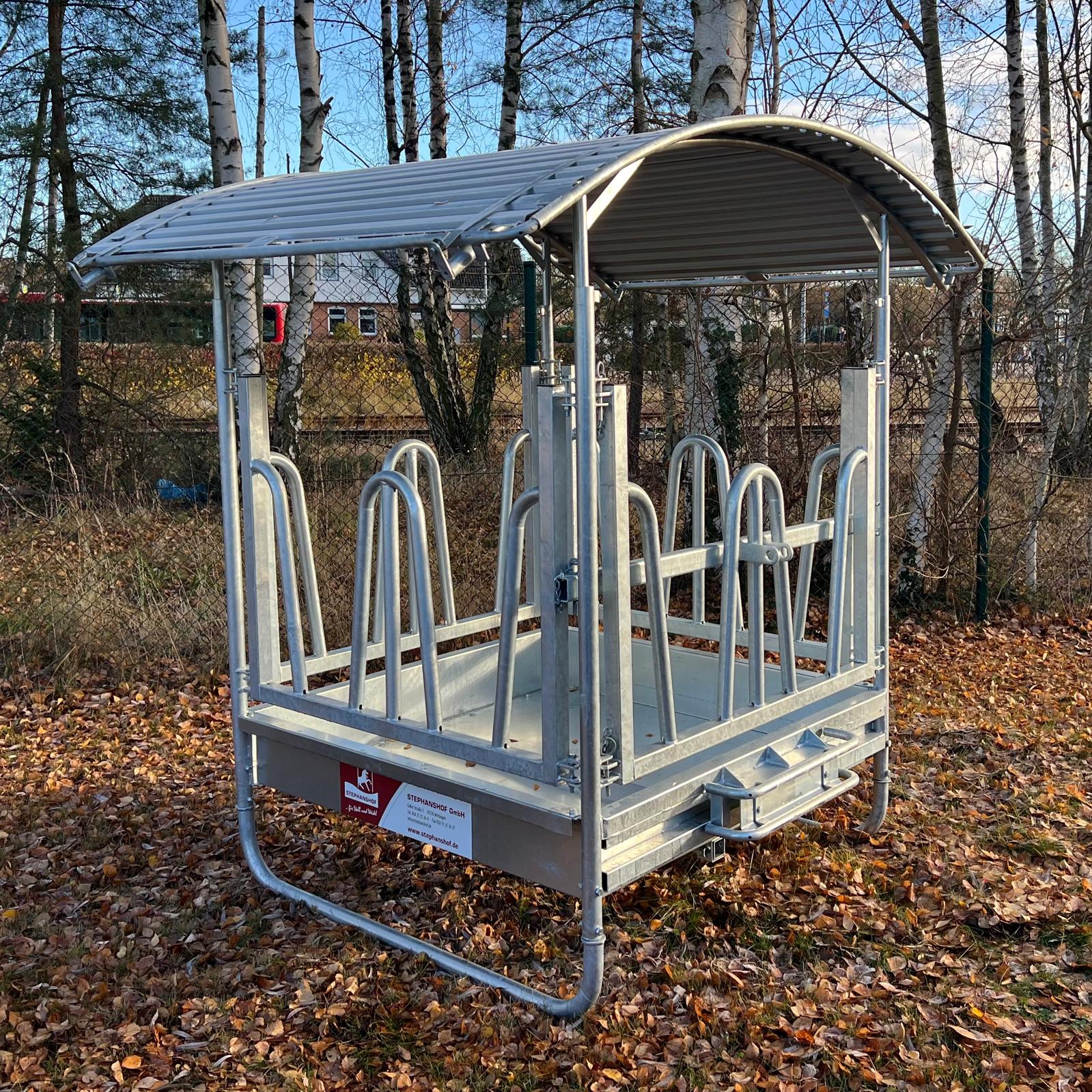 Eco-Palisadenfutterraufe 1.5x1.5m