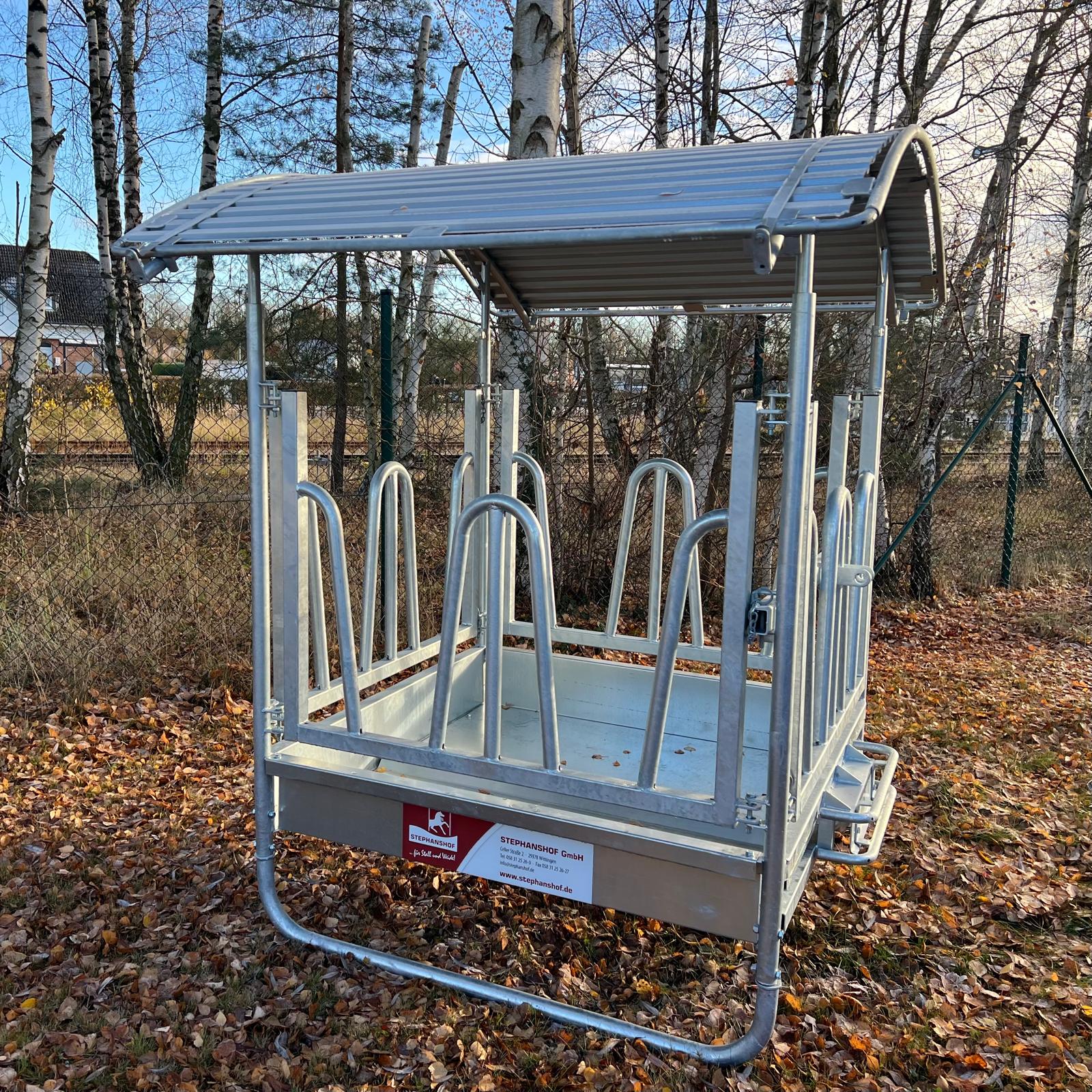 Eco-Palisadenfutterraufe 1.5x1.5m