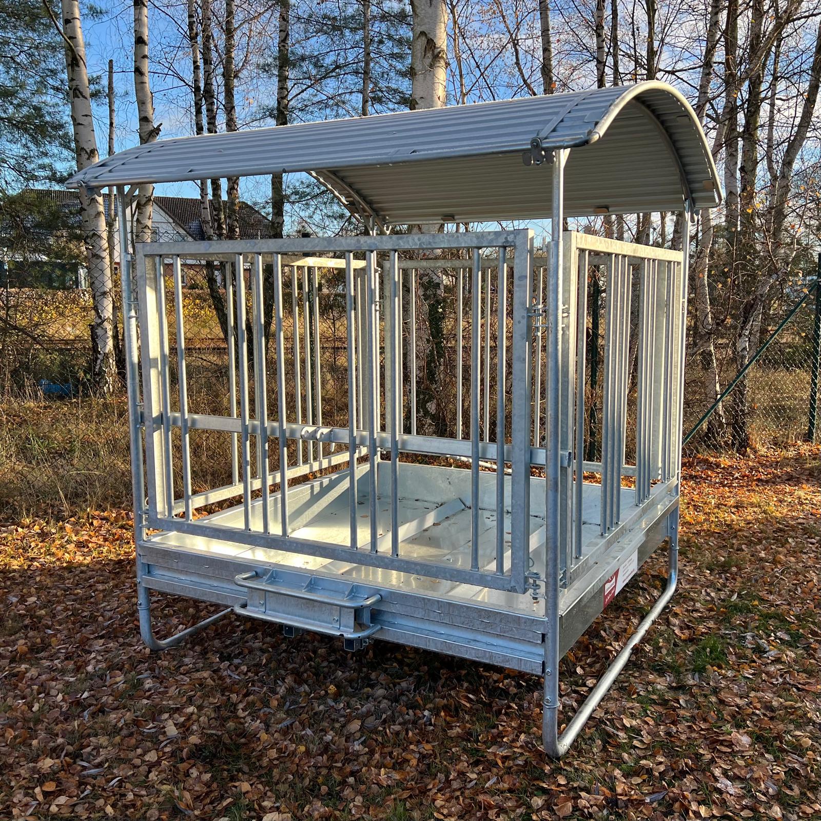 Eco-Pferdefressgitterraufe 2x2m