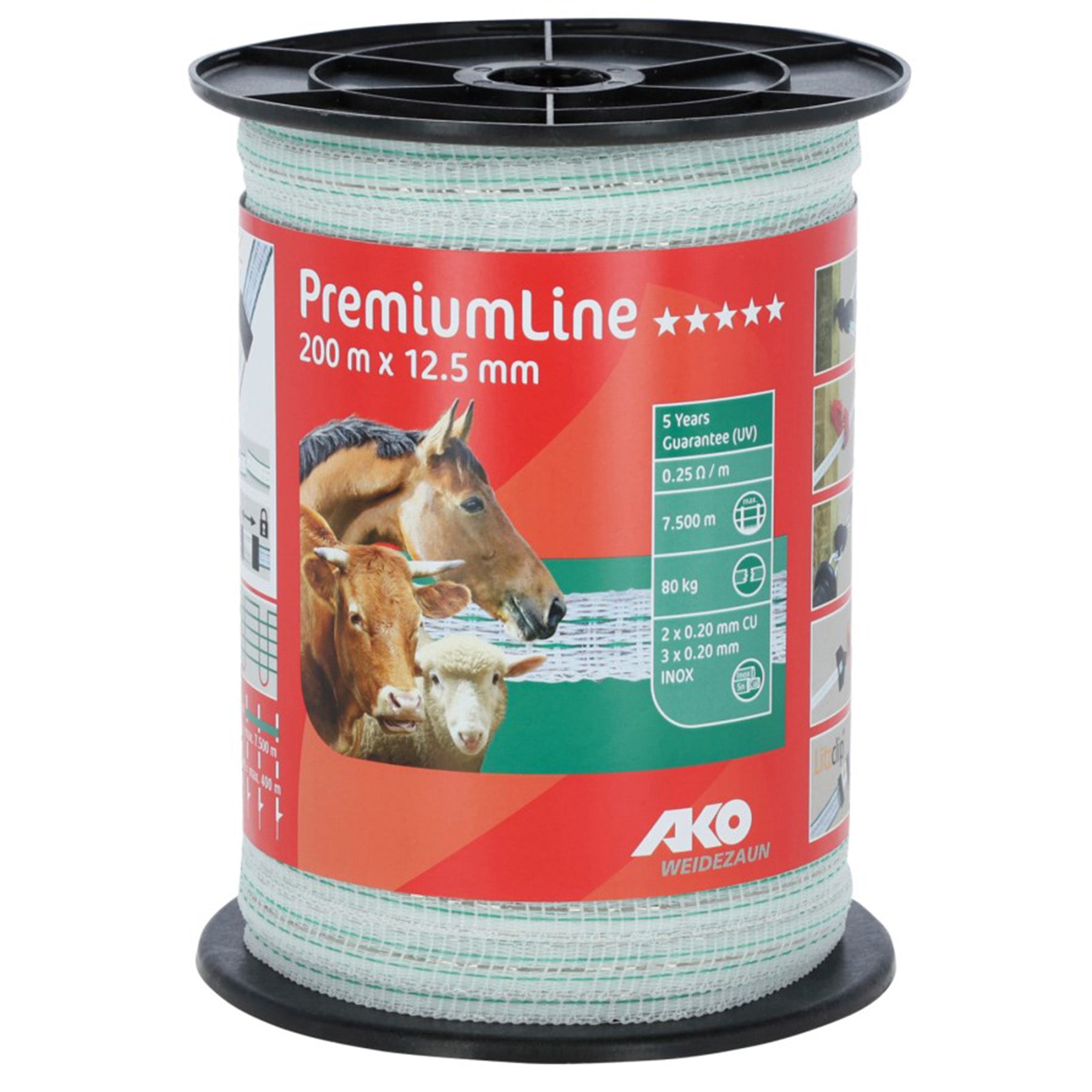 PremiumLine 12,5mm Breitband 200m