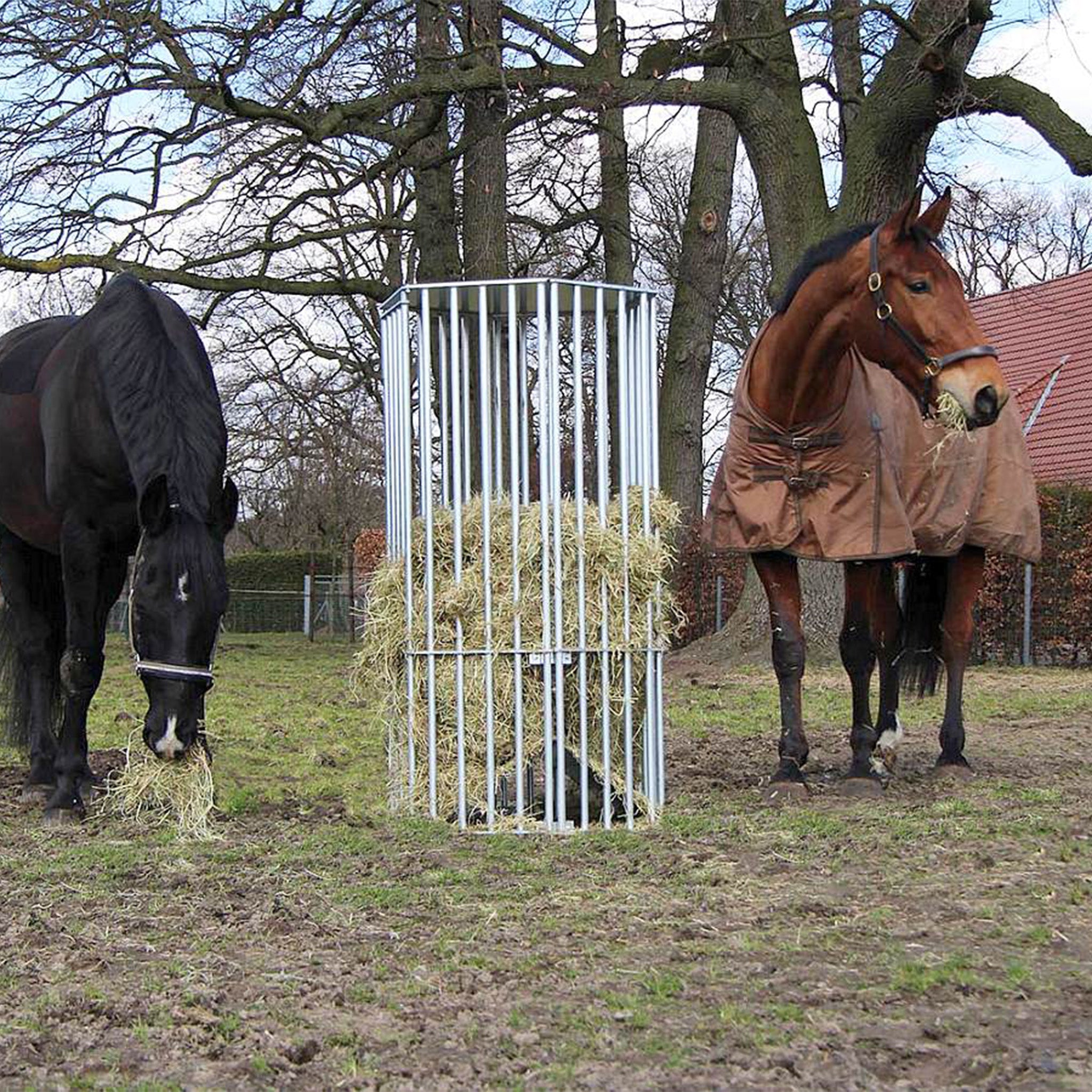 Growi Pferderaufe Säulenraufe