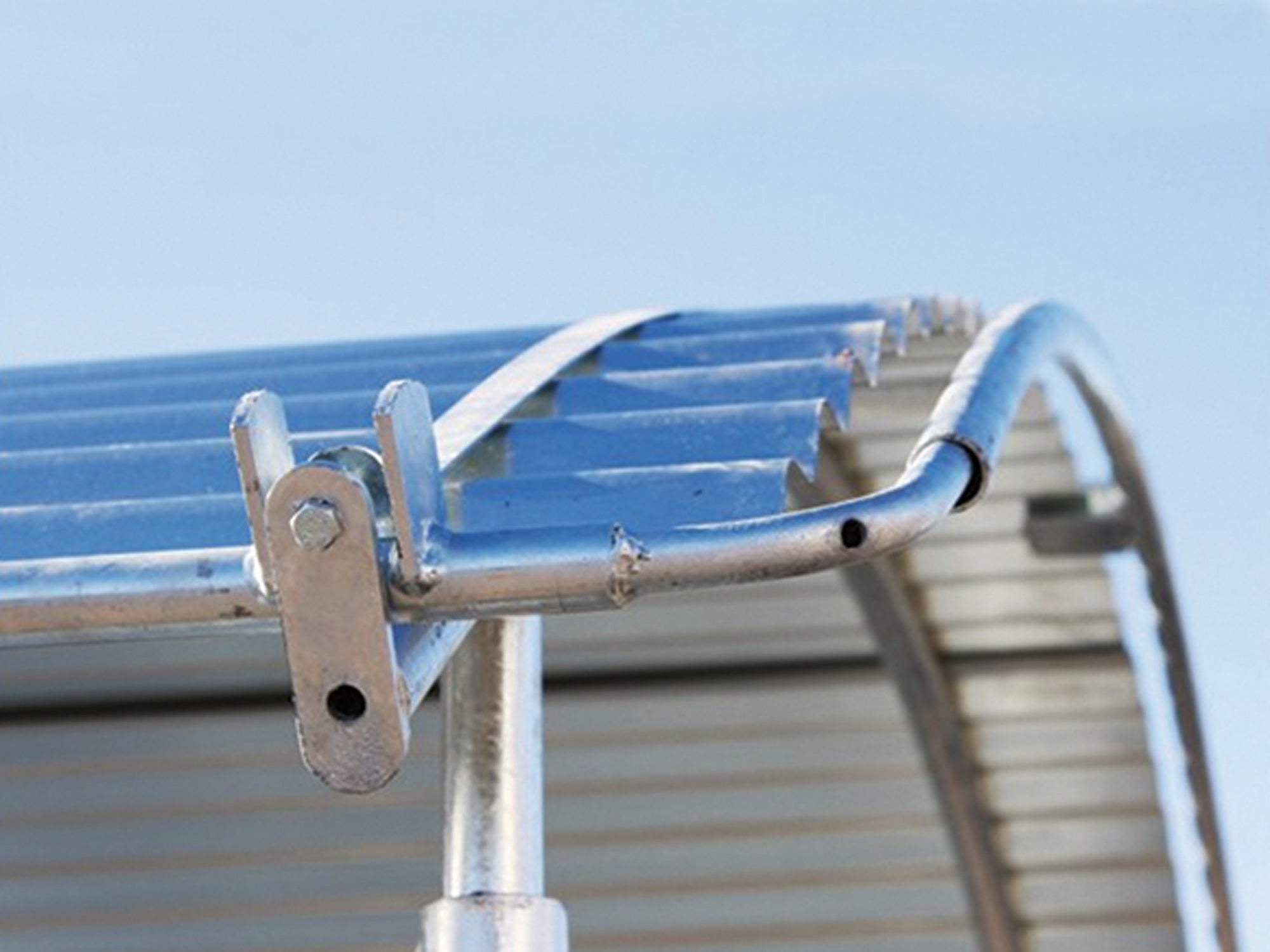 Eco-Palisadenfutterraufe 2x2m