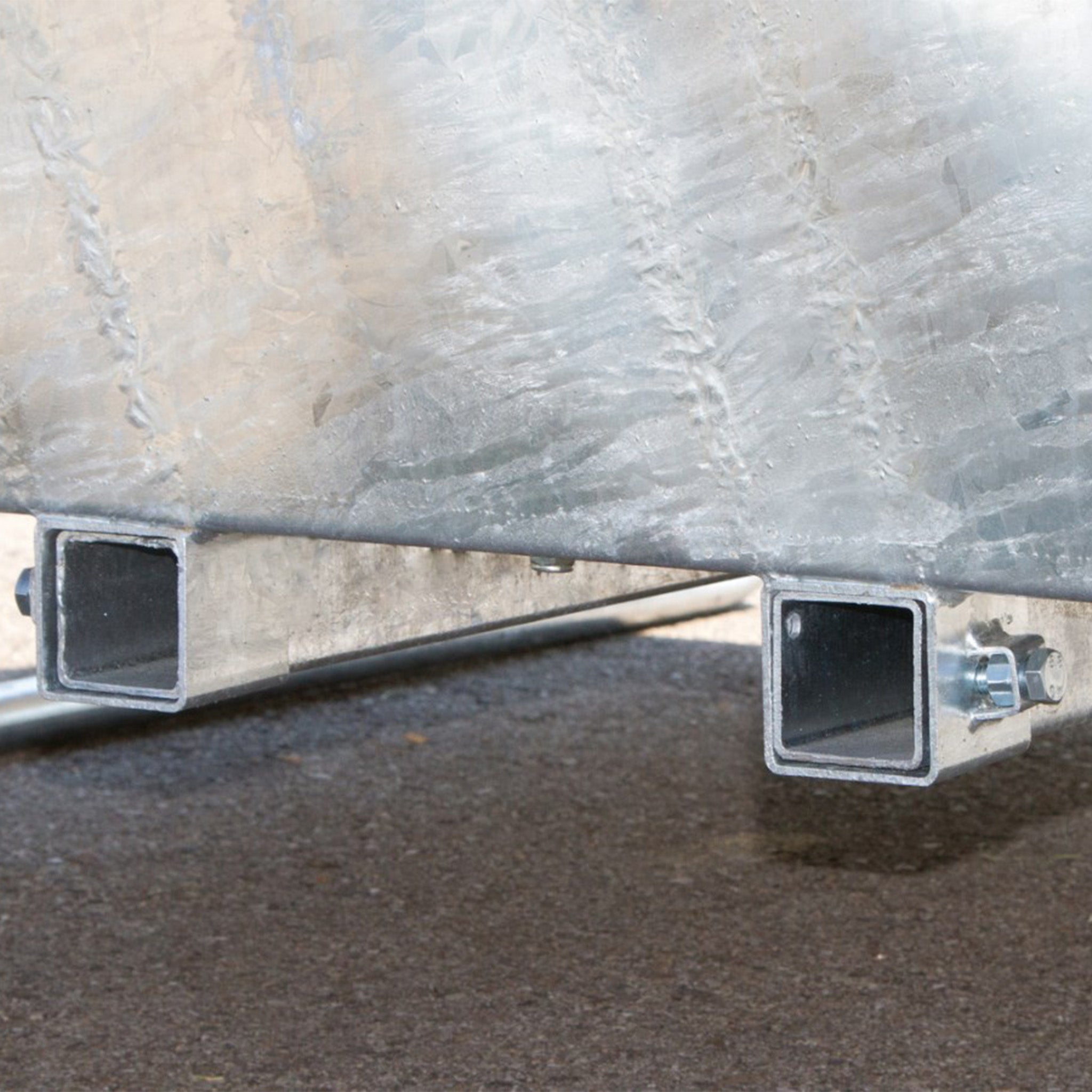 Palisadenfutterraufe 2x2m