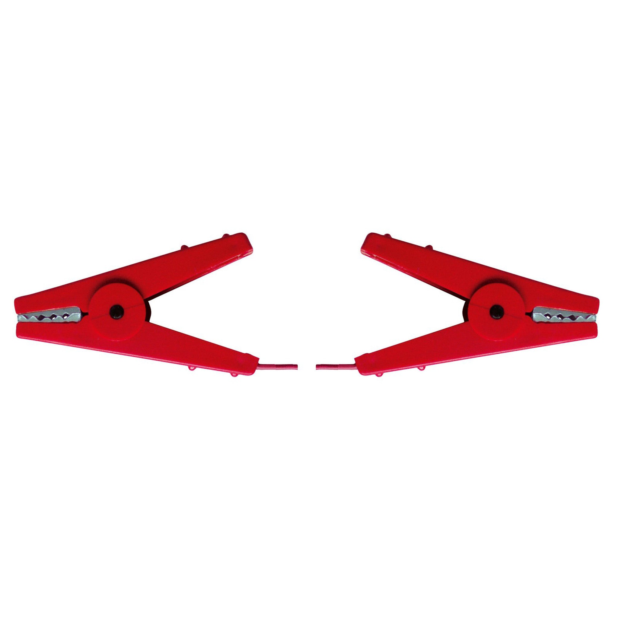 Zaunverbindungskabel mit Krokodilklemmen 2-fach