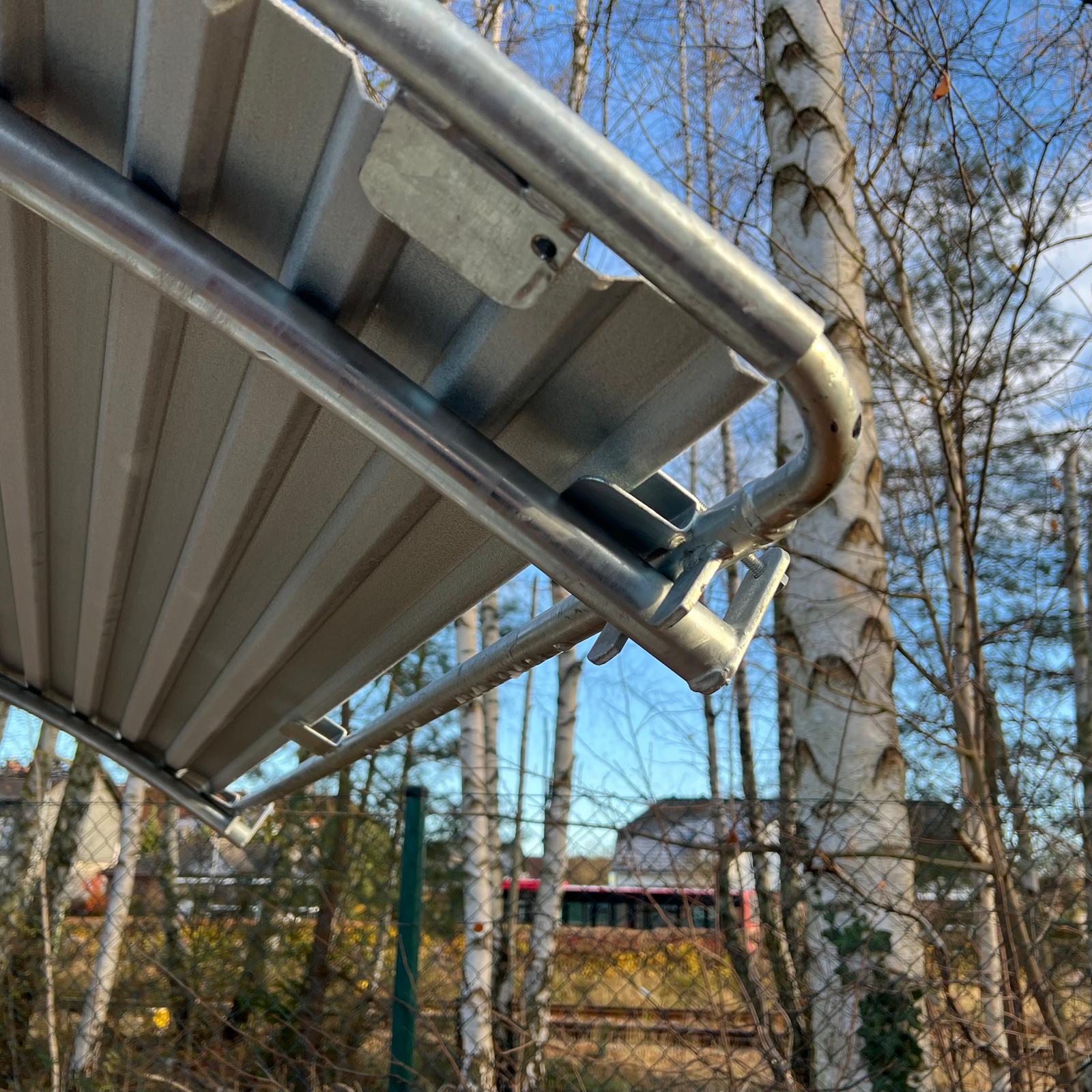 Eco-Pferdefressgitterraufe 2x2m