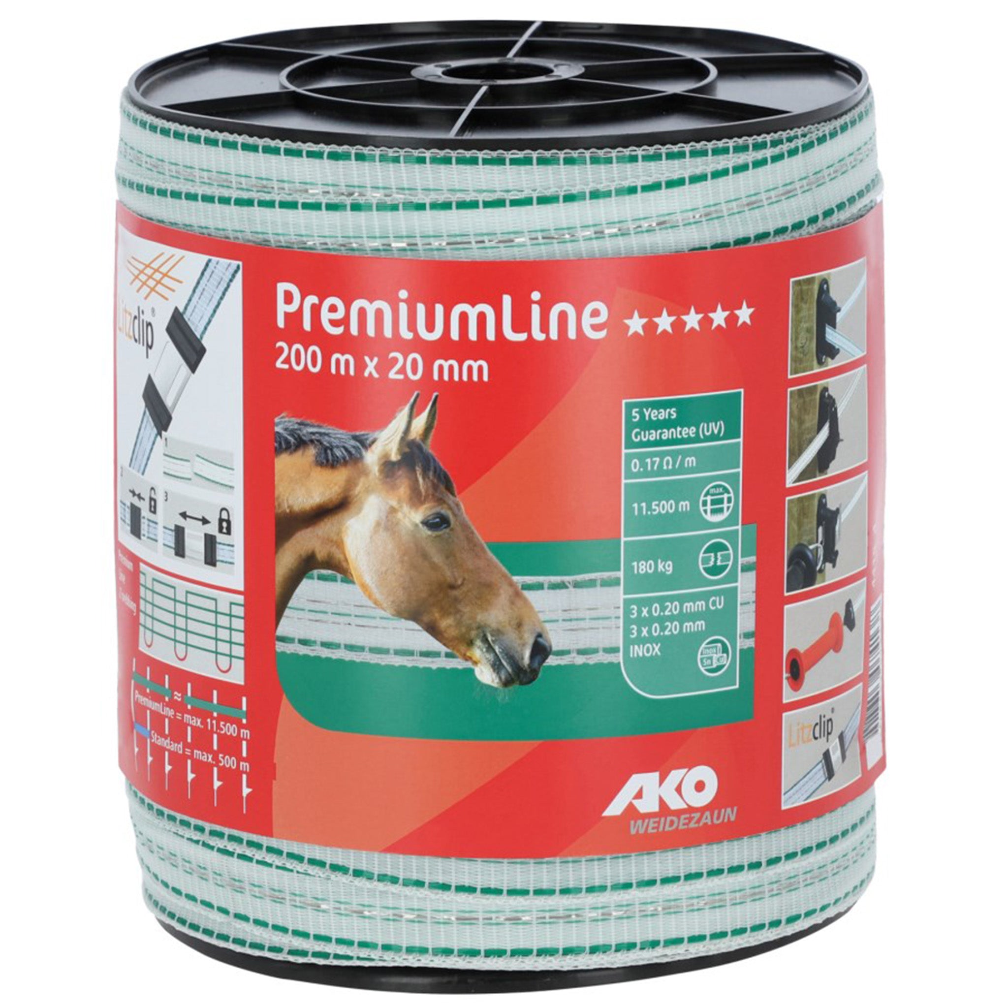 PremiumLine 20mm Breitband 200m