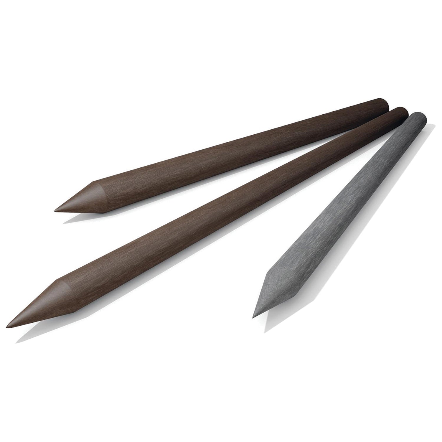 6cm Rundprofil ReKu-Pfahl Recyclingpfahl